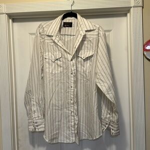 Panhandle Slim 17-36 (L) Plaid Pearl Snap Western Shirt